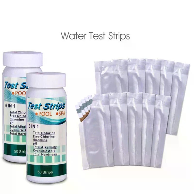 Marine Test Kit - 50 Pcs/Bottle 6 In 1 Multipurpose