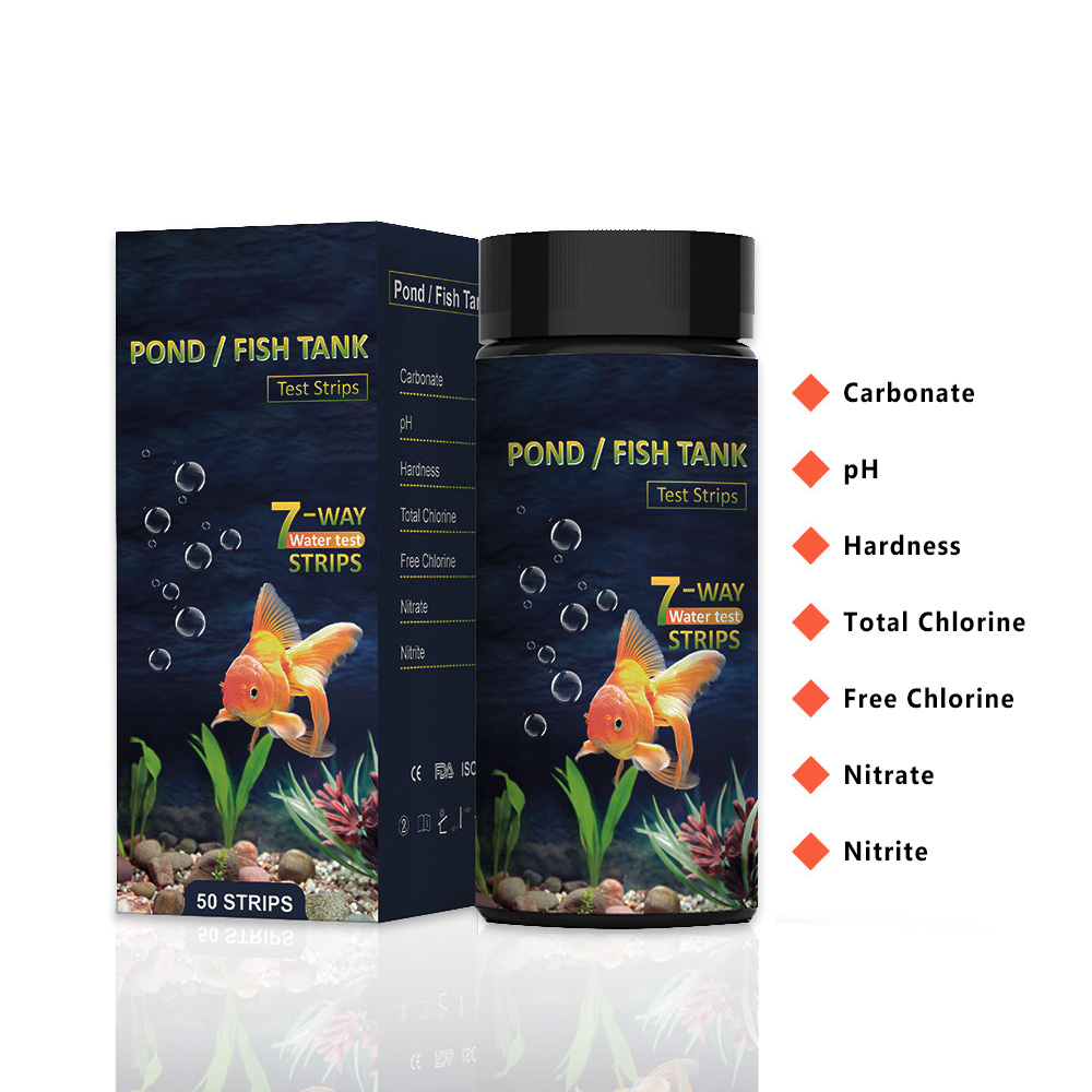 Marine Test Kit - 7 in 1 Aquarium Test Strips,