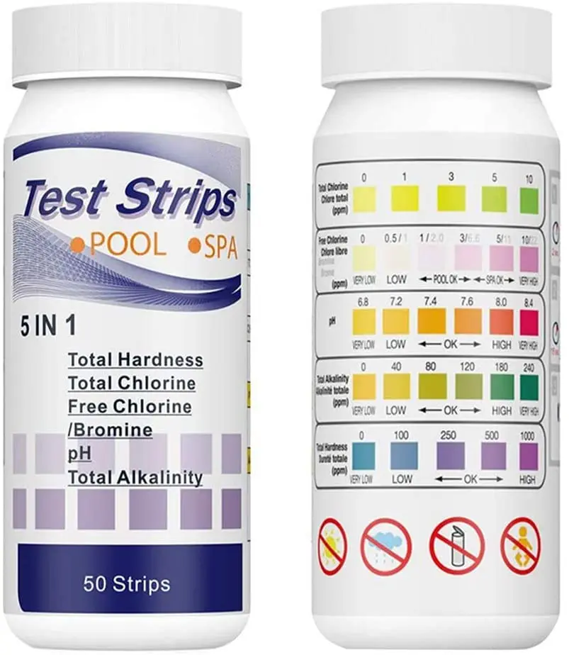 Marine Test Kit - SPA Swimming Pool Water Tester Paper