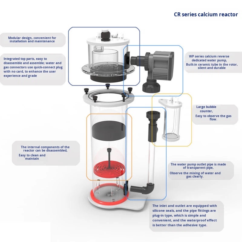 BUBBLE MAGUS Calcium Reactor C - đánh giá và giá Calcium Reactor Media