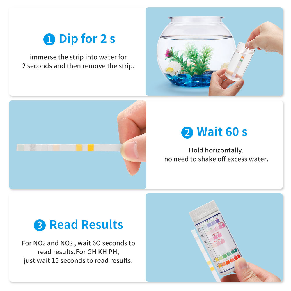 6-In-1 Water Quality Test Stri - đánh giá và giá Marine Test Kit
