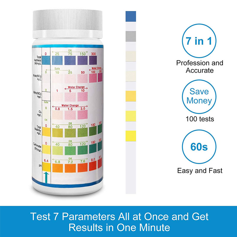 7 Trong 1 Bể Cá Thử Hộp 100Pcs - đánh giá và giá Marine Test Kit