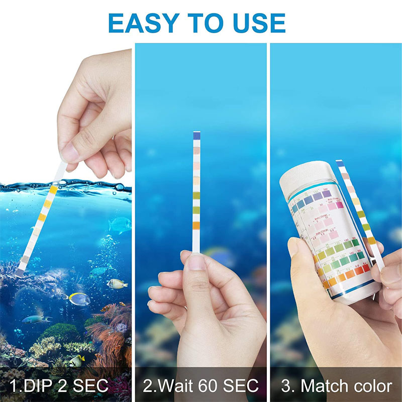 7 Trong 1 Bể Cá Thử Hộp 100Pcs - đánh giá và giá Marine Test Kit