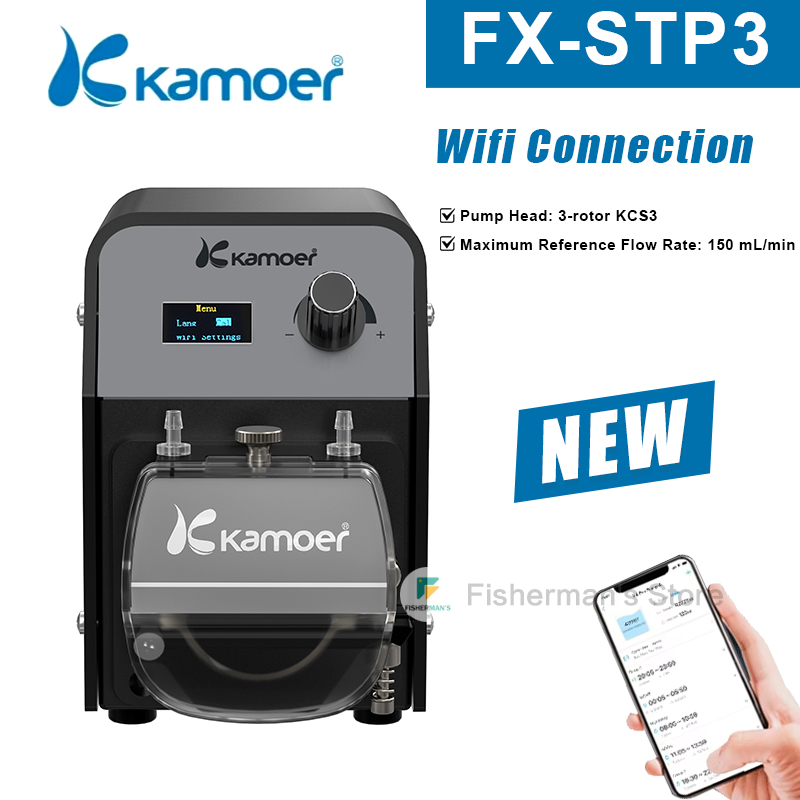Kamoer FX-STP3 WIFI PerIstalti - đánh giá và giá Calcium Reactor Media