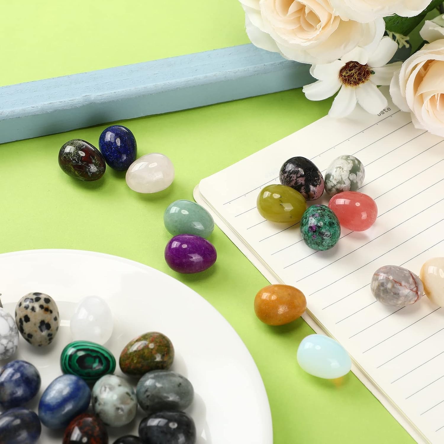 8  pcs natural crystal beads,  - đánh giá và giá Marine Aquarium For Sale