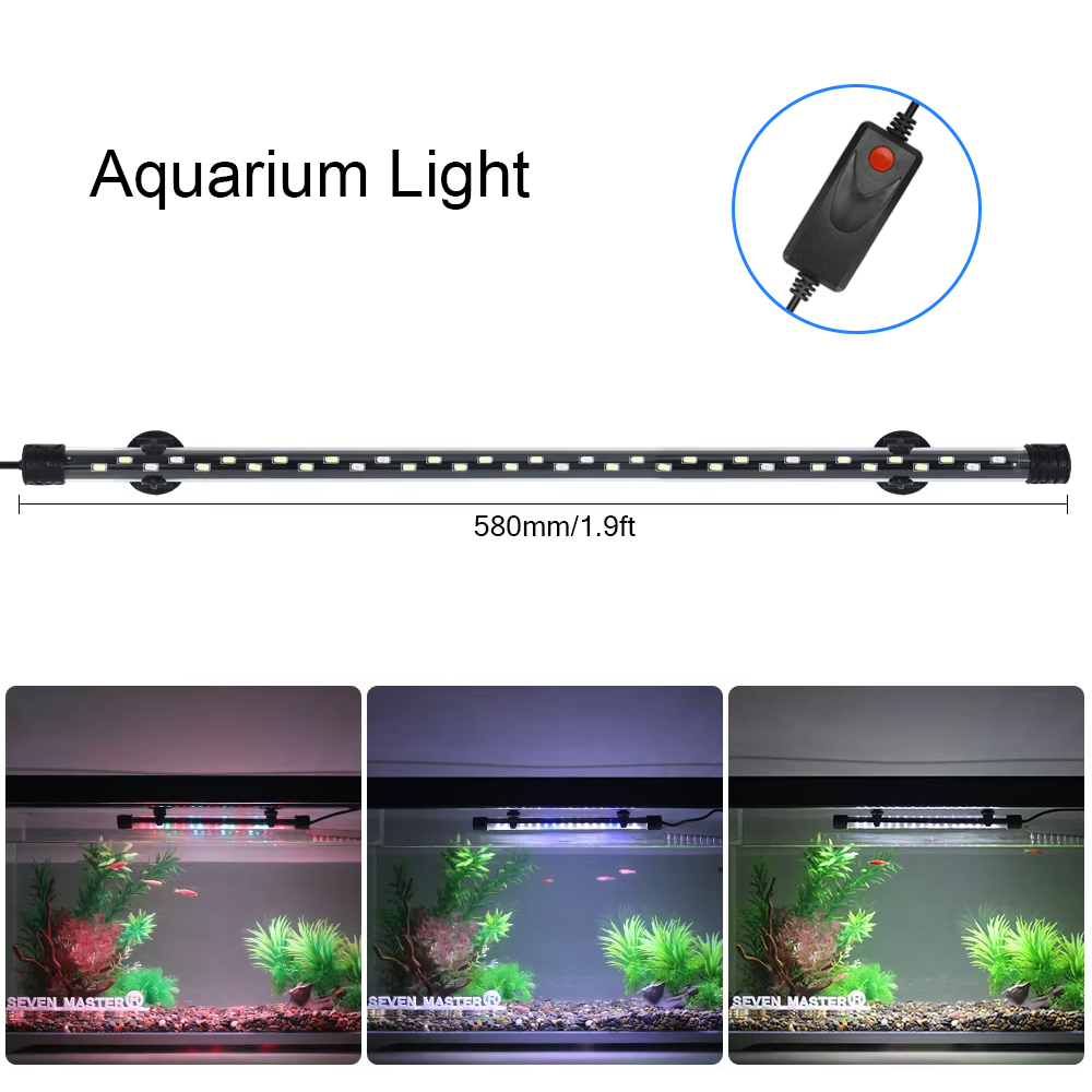58CM  Aquarium Light LED Plant - đánh giá và giá Aquarium Marine Lights