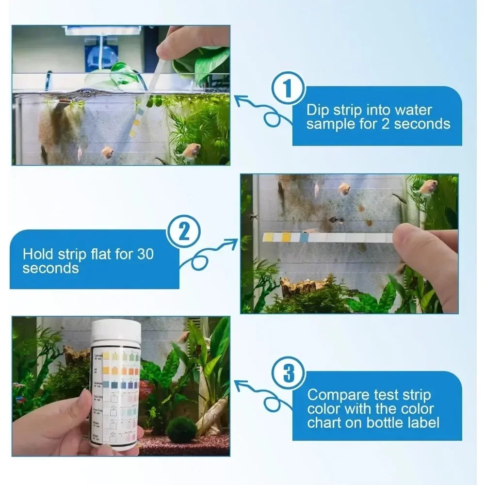 Aquarium Test Strip  PH Qualit - đánh giá và giá Marine Test Kit