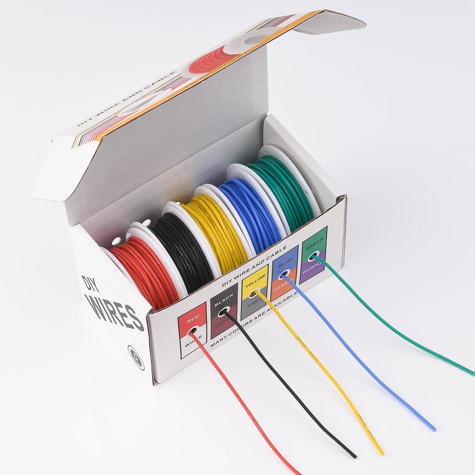 22 AWG Silicone Wire Kit, 5 Co - đánh giá và giá Marine Test Kit