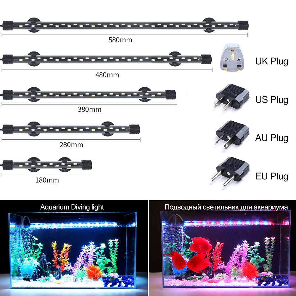 90-260V Bể Cá Đèn LED Chống Nư - đánh giá và giá Aquarium Marine Lights