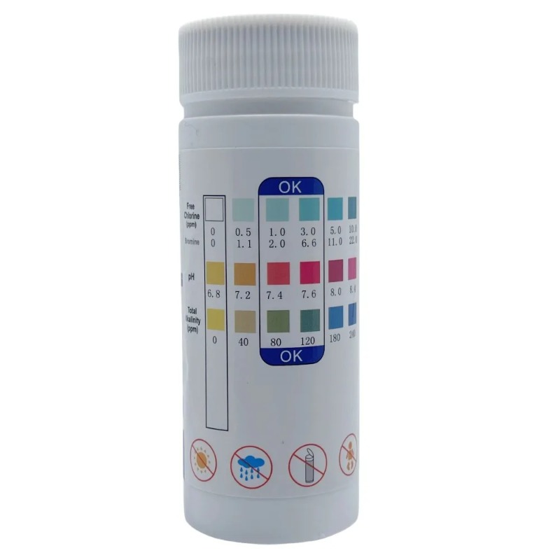 Chlorine PH Test Strips SPA Sw - đánh giá và giá Marine Test Kit