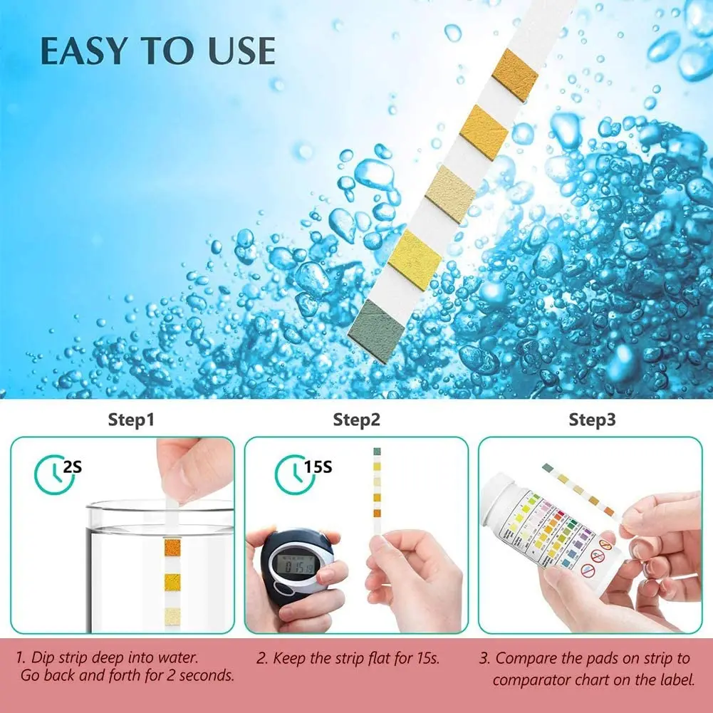 SPA Swimming Pool Water Tester - đánh giá và giá Marine Test Kit